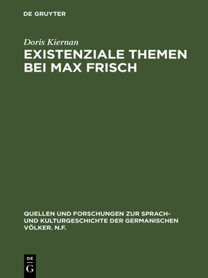 cover image of Existenziale Themen bei Max Frisch